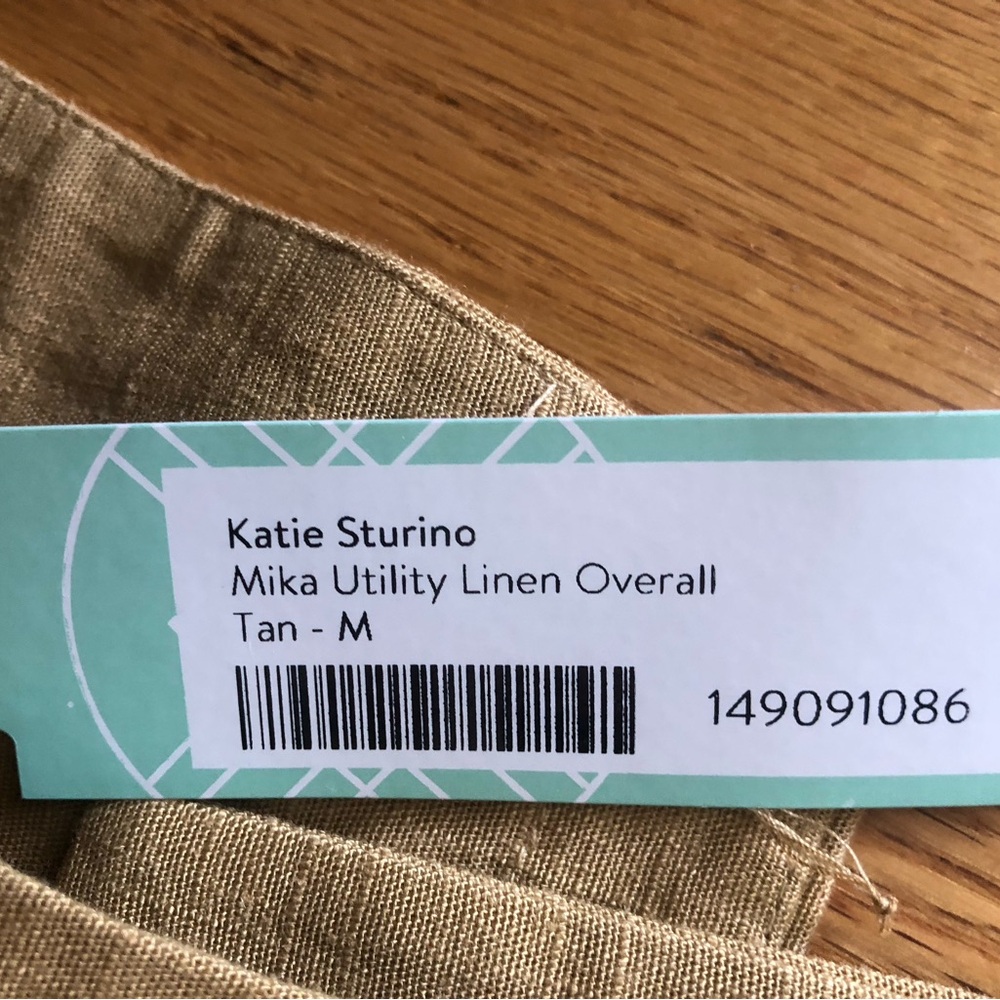 NWT Katie Sturino Mika utility linen overall (final price drop) - Picture 2 of 5